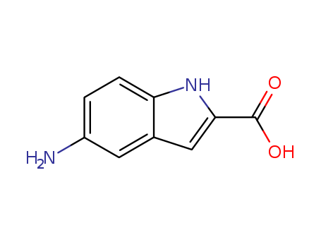 5-Aminoindole-2-carboxylic acid cas no. 152213-40-6 98%