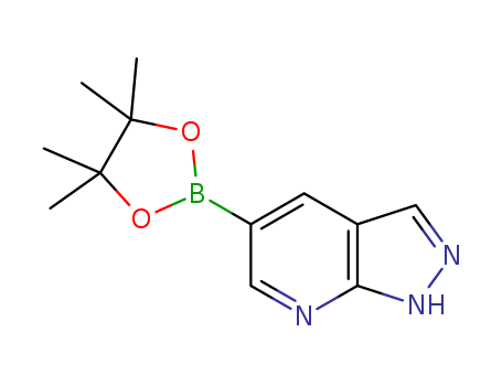 5-(tetramethyl-1,3,2-dioxaborolan-2-yl)-1H-pyrazolo[3,4-b]pyridine