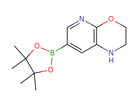 7-(4,4,5,5-Tetramethyl-[1,3,2]dioxaborolan-2-yl)-2,3-dihydro-1H-pyrido[2,3-b][1,4]oxazine