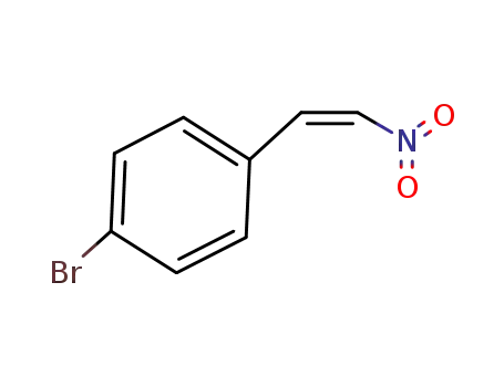 Molecular Structure of 5153-71-9 (TRANS-4-BROMO-BETA-NITROSTYRENE)