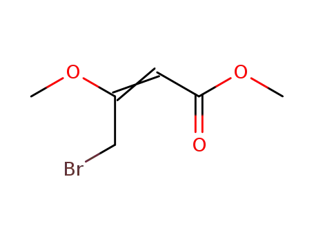 2-Butenoic acid, 4-bromo-3-methoxy-, methyl ester