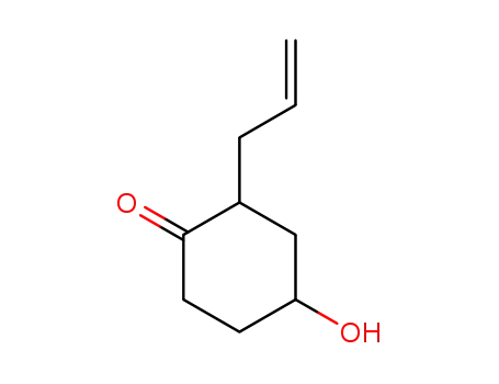 Molecular Structure of 1579255-30-3 (2-allyl-4-hydroxycyclohexanone)