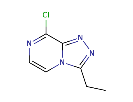 1,2,4-Triazolo[4,3-a]pyrazine,8-chloro-3-ethyl-