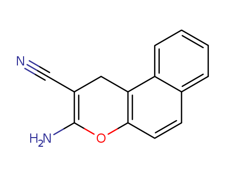 1H-Naphtho[2,1-b]pyran-2-carbonitrile, 3-amino-