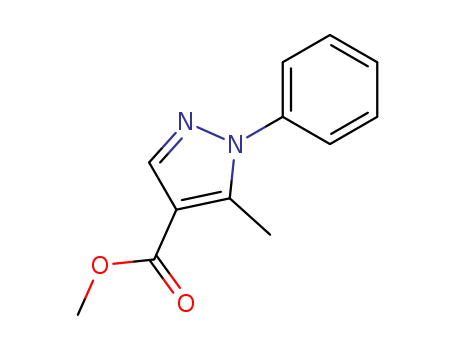 1H-Pyrazole-4-carboxylic acid, 5-methyl-1-phenyl-, methyl ester