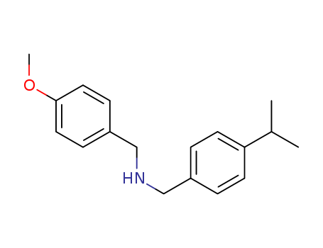 (4-ISOPROPYL-BENZYL)-(4-METHOXY-BENZYL)-AMINECAS