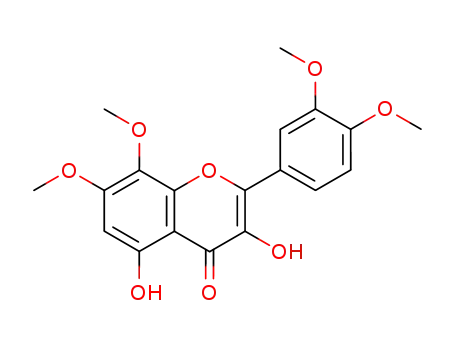 3,5-dihydroxy-7,8,3',4'-tetramethoxyflavone