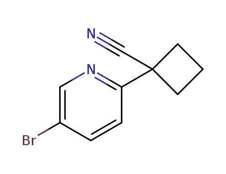 Cyclobutanecarbonitrile, 1-(5-bromo-2-pyridinyl)-(485828-81-7)