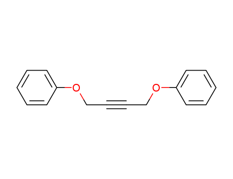 Molecular Structure of 13597-10-9 (Benzene,1,1'-[2-butyne-1,4-diylbis(oxy)]bis-)
