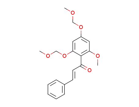 (E)-1-(2-methoxy-4,6-bis(methoxymethoxy)phenyl)-3-phenylprop-2-en-1-one
