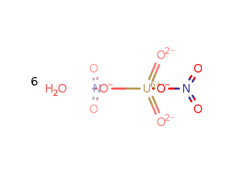 Uranium, bis(nitrato-kO)dioxo-, hydrate (1:6), (T-4)-(9CI)