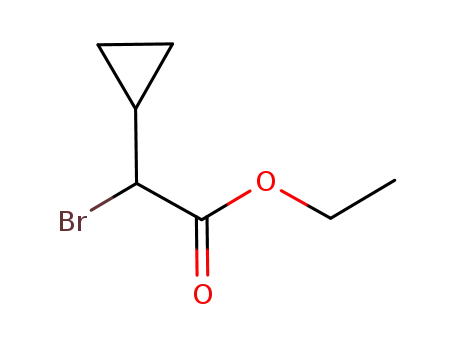 Molecular Structure of 1200828-74-5 (Ethyl 2-bromo-2-cyclopropylacetate)
