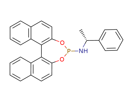 (11bS) -N- [(S) - 1- Phenylethyl] -dinaphtho[2, 1- d:1', 2'- f] [1, 3, 2] dioxaphosphepin- 4- amine(556808-29-8)