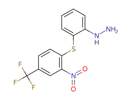 2-[(4-trifluoromethyl-2-nitrophenyl)thio]phenylhydrazine