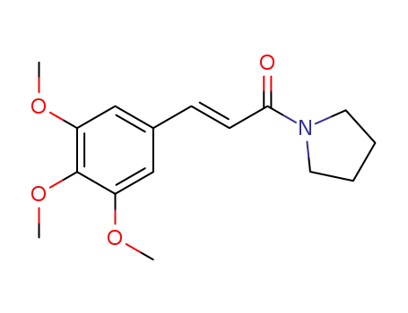 1-(3,4,5-Trimethoxycinnamoyl)pyrrolidine