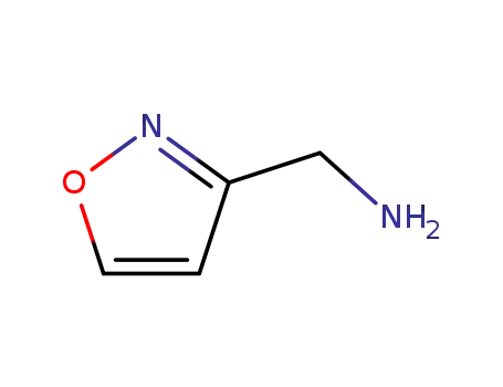 Molecular Structure of 131052-58-9 (C-ISOXAZOL-3-YL-METHYLAMINE)