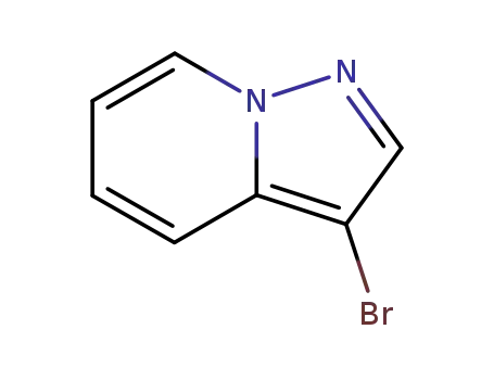 Molecular Structure of 5910-12-3 (3-BROMO-PYRAZOLO[1,5-A]PYRIDINE)