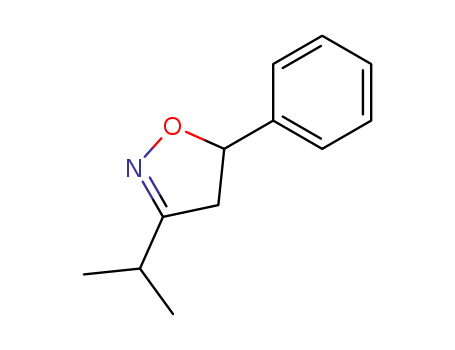 Molecular Structure of 184302-79-2 (5-phenyl-3-isopropyl-2-isoxazoline)