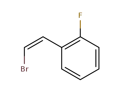 Molecular Structure of 187463-12-3 ((E)-1-(2-bromovinyl)-2-fluorobenzen)