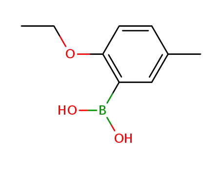 Molecular Structure of 123291-97-4 (2-Ethoxy-5-methylphenylboronic acid)
