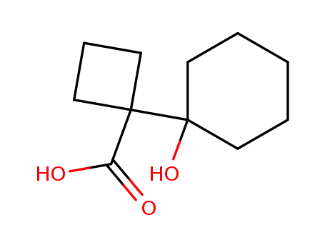 1-(1-hydroxycyclohexyl)cyclobutanecarboxylic acid