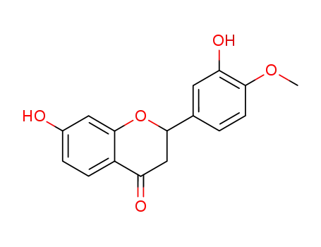 7-hydroxy-2-(3-hydroxy-4-methoxyphenyl)-2,3-dihydro-4H-chromen-4-one