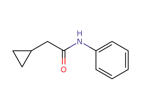 Molecular Structure of 5687-69-4 (2-cyclopropyl-N-phenylacetamide)