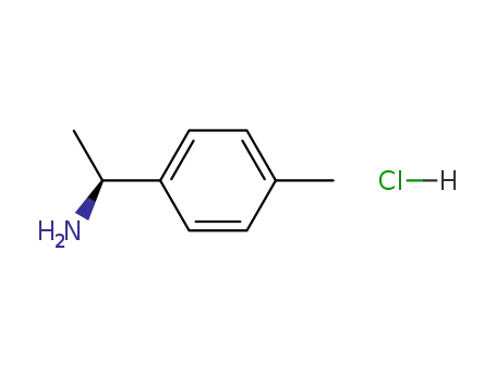 Molecular Structure of 84499-72-9 ((S)-1-(p-Tolyl)ethanaMine hydrochloride)