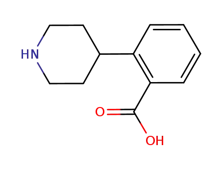 Molecular Structure of 782494-03-5 (2-(Piperidin-4-yl)benzoic acid)