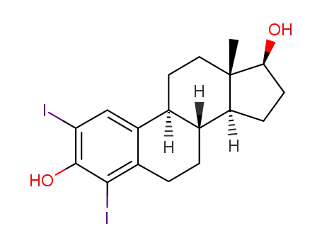 2,4-diiodoestra-1,3,5(10)-triene-3,17β-diol
