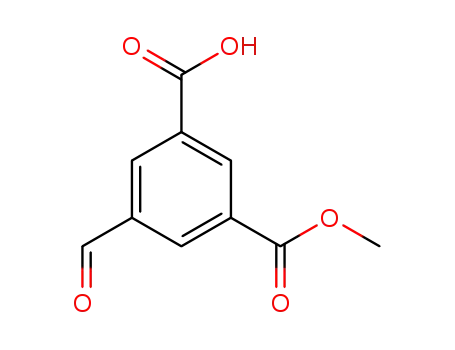 Molecular Structure of 914220-93-2 (3-(methoxycarbonyl)-5-formylbenzoic acid)