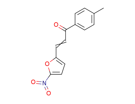 Molecular Structure of 32023-50-0 ((2Z)-1-(4-methylphenyl)-3-(5-nitrofuran-2-yl)prop-2-en-1-one)