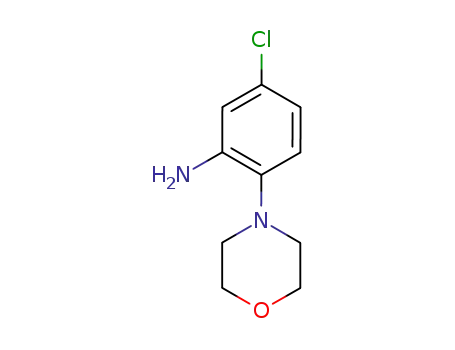 Molecular Structure of 90875-44-8 (5-chloro-2-morpholin-4-yl-aniline)