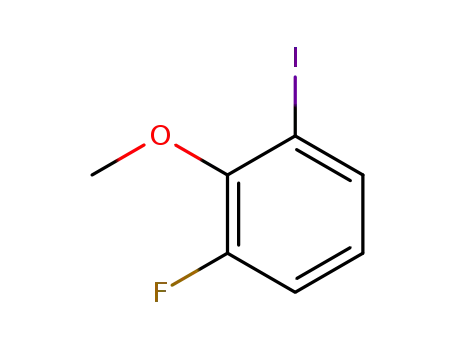 Molecular Structure of 32750-21-3 (2-FLUORO-6-IODOANISOLE)