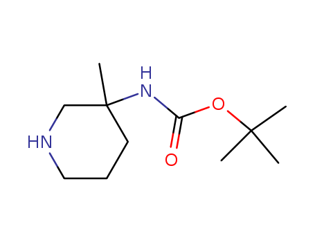 tert-butyl n-(3-methylpiperidin-3-yl)carbamate