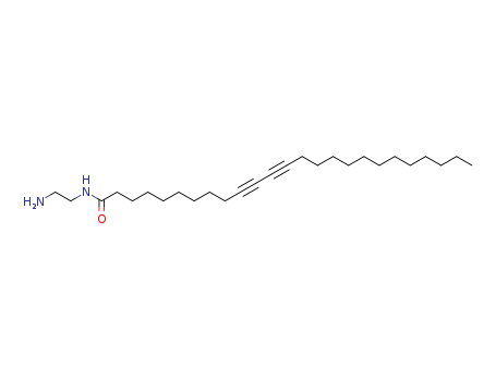Molecular Structure of 144314-93-2 (10,12-Pentacosadiynamide, N-(2-aminoethyl)-)