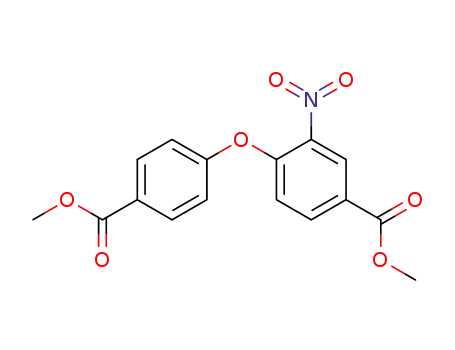 4-[4-(methoxycarbonyl)phenoxy]-3-nitrobenzoic acid methyl ester