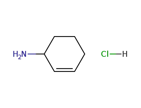 Molecular Structure of 22613-33-8 (2-Cyclohexen-1-amine, hydrochloride)