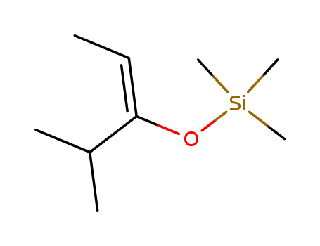 Molecular Structure of 19980-42-8 (Silane, trimethyl[[(1E)-1-(1-methylethyl)-1-propenyl]oxy]-)