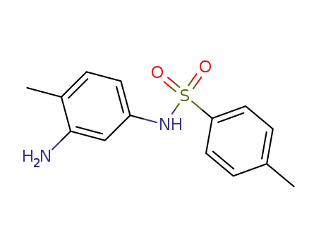 Molecular Structure of 6411-53-6 (3'-amino-4,4'-dimethylbenzenesulfonanilide)