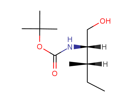 Carbamic acid,N-[(1S,2S)-1-(hydroxymethyl)-2-methylbutyl]-, 1,1-dimethylethyl ester