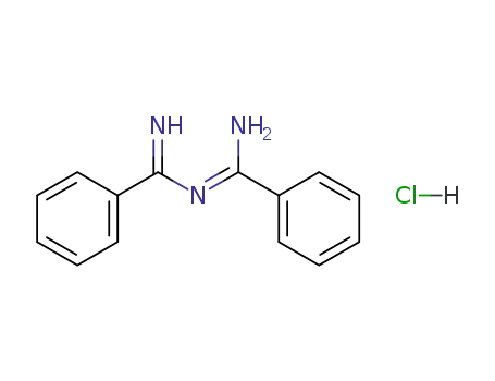 Benzenecarboximidamide, N-(iminophenylmethyl)-, monohydrochloride