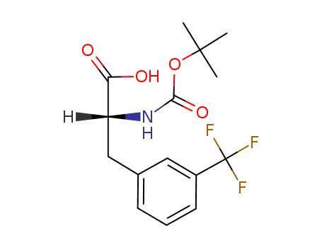 (R)-2-((tert-Butoxycarbonyl)amino)-3-(3-(trifluoromethyl)phenyl)propanoic acid