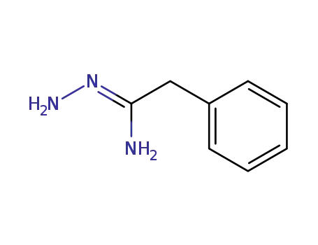 Molecular Structure of 826-11-9 (Benzeneethanimidic acid, hydrazide)