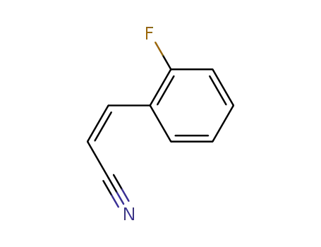 2-Propenenitrile,3-(2-fluorophenyl)-,(Z)-(9CI)