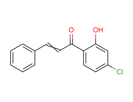 Molecular Structure of 1148-03-4 (2-Propen-1-one, 1-(4-chloro-2-hydroxyphenyl)-3-phenyl-)