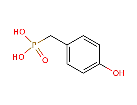 Molecular Structure of 90001-07-3 (4-Hydroxybenzylphosphonic acid)