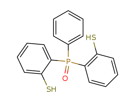 Molecular Structure of 119327-21-8 (Benzenethiol, 2,2'-(phenylphosphinylidene)bis-)