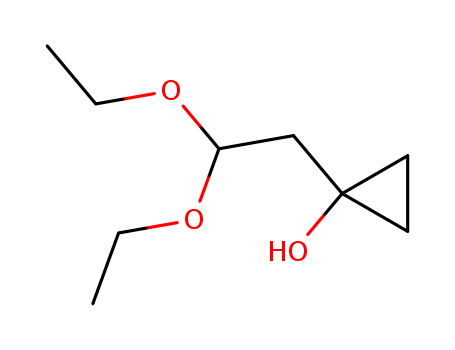 1-(2,2-diethoxyethyl)cyclopropanol