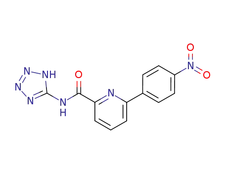 N-(5-tetrazolyl)-6-(4-nitrophenyl)-2-pyridinecarboxamide
